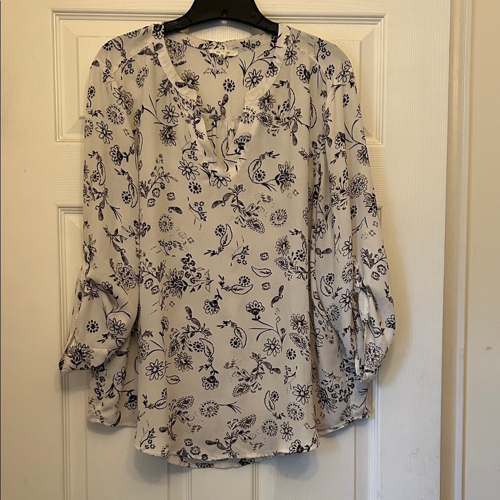 Floral Print Women's Top